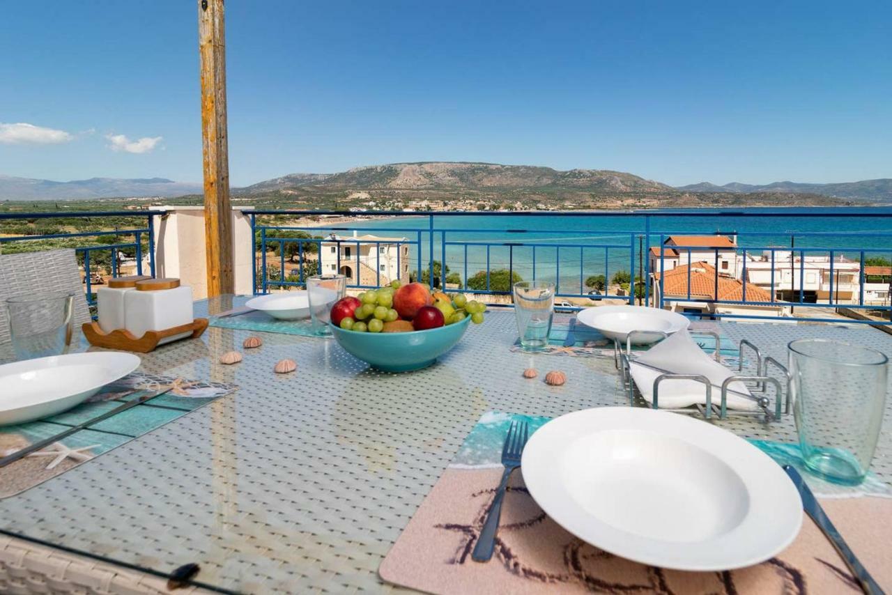 Seaview Flat Steps To The Beach Karavostasi  Εξωτερικό φωτογραφία