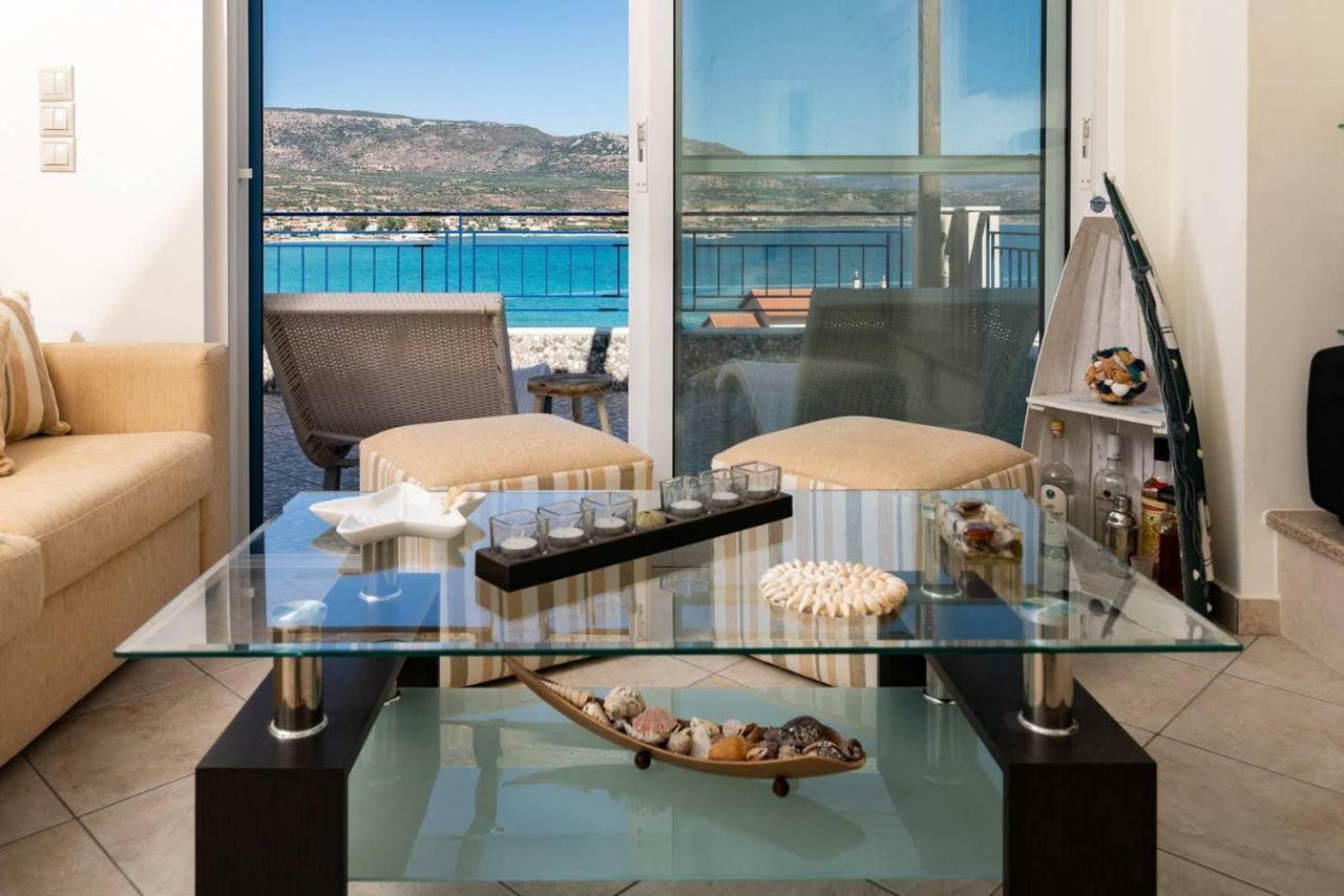 Seaview Flat Steps To The Beach Karavostasi  Εξωτερικό φωτογραφία