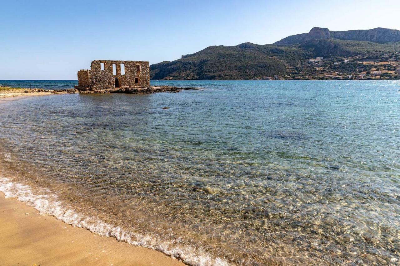 Seaview Flat Steps To The Beach Karavostasi  Εξωτερικό φωτογραφία