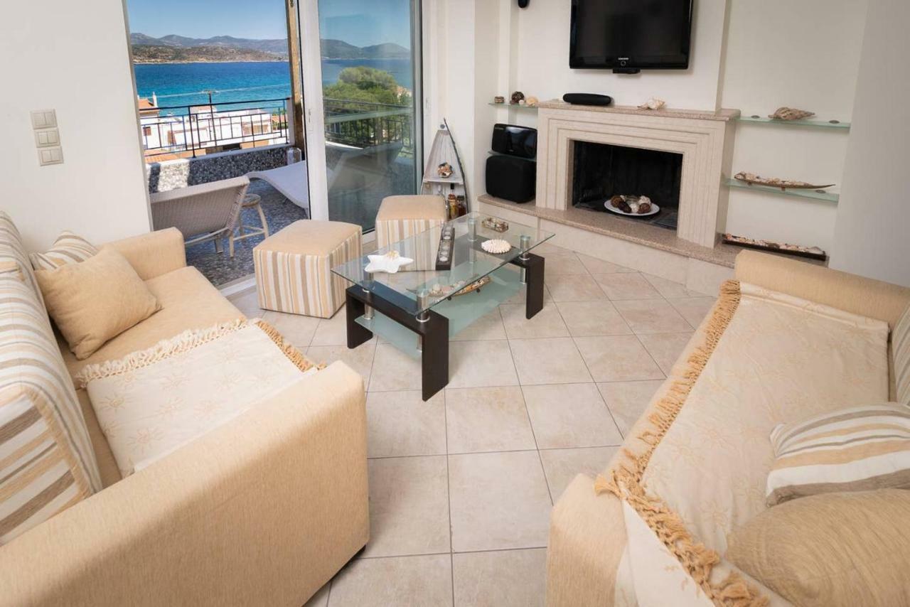 Seaview Flat Steps To The Beach Karavostasi  Εξωτερικό φωτογραφία