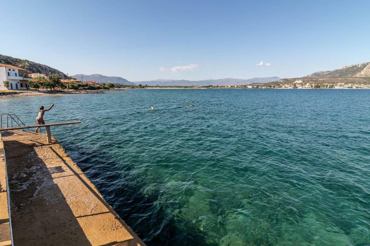 Seaview Flat Steps To The Beach Karavostasi  Εξωτερικό φωτογραφία