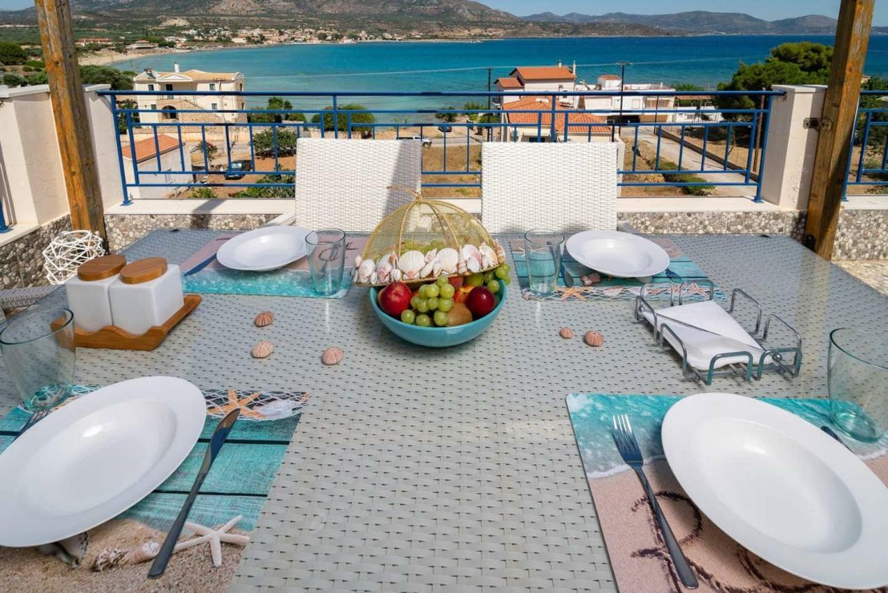 Seaview Flat Steps To The Beach Karavostasi  Εξωτερικό φωτογραφία